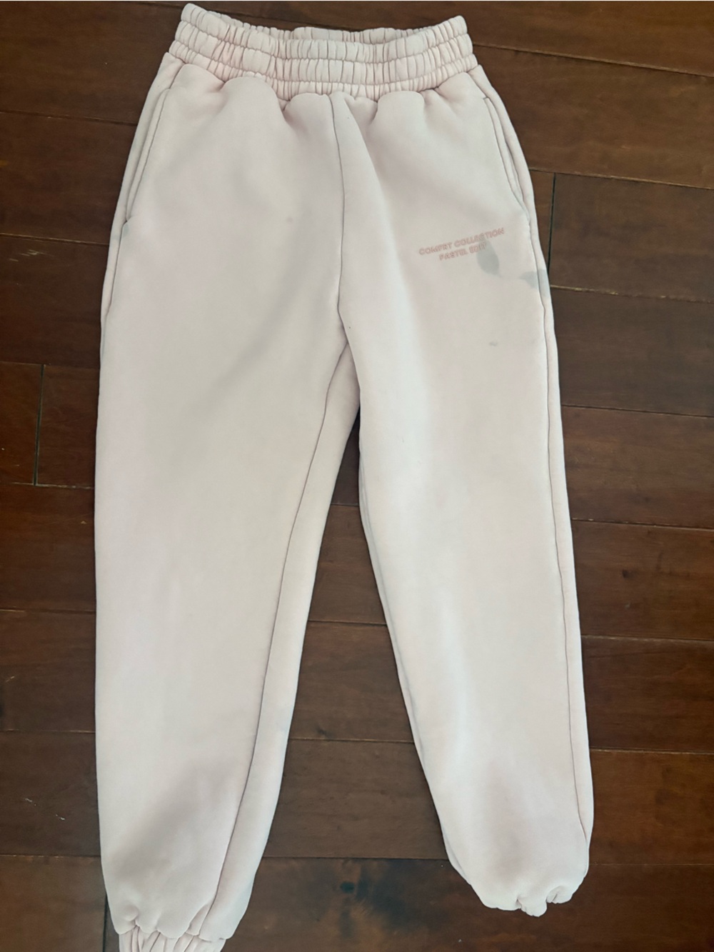 Authentic Comfrt Pastel Edit Sweatpants Light Pink Size Small